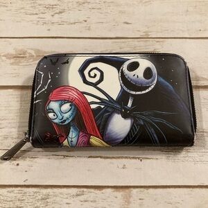 Disney X Loungefly Tim Burton’s The Nightmare Before Christmas Zip Around Wallet